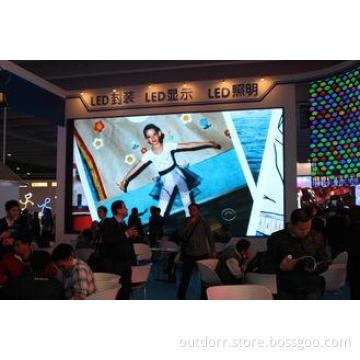 high definition Live broadcas indoor led display with clear